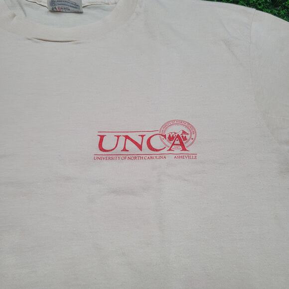 Vintage 1988 UNC Asheville Conference T-Shirt Mens Medium UNC - Picture 4 of 10